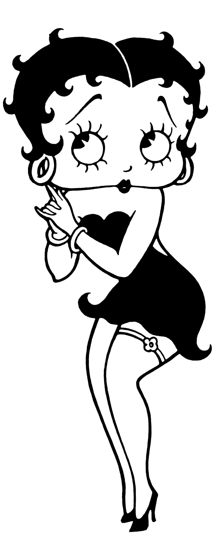 High Quality Betty Boop Blank Meme Template