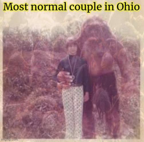 Most normal couple in Ohio | made w/ Imgflip meme maker