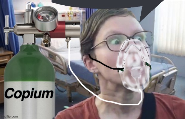 Copium | image tagged in copium | made w/ Imgflip meme maker