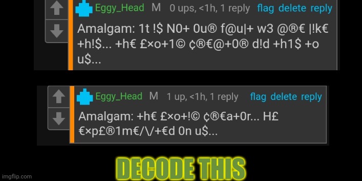 If you can, you beeg brain | DECODE THIS | made w/ Imgflip meme maker