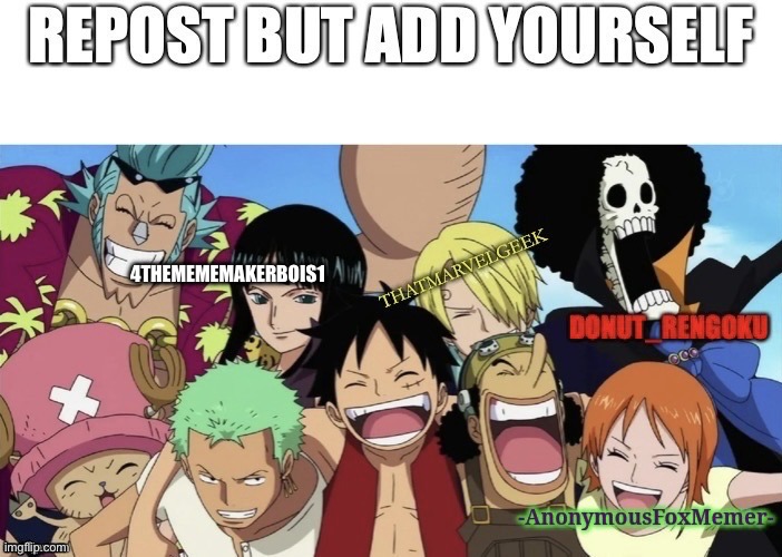 One piece | 4THEMEMEMAKERBOIS1 | image tagged in one piece | made w/ Imgflip meme maker