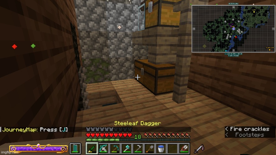 Last Modded MC screenshot for today | Survival base attic | made w/ Imgflip meme maker