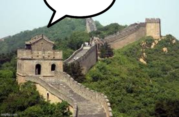 Great Wall of china | image tagged in great wall of china | made w/ Imgflip meme maker