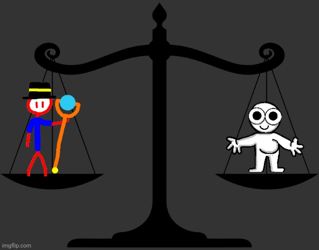 Balanced Scales | image tagged in balanced scales | made w/ Imgflip meme maker