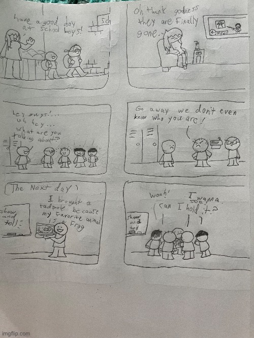 Part three of my comic series | image tagged in comics,funny | made w/ Imgflip meme maker