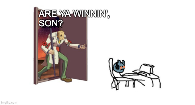 my computer cant run strive. | ARE YA WINNIN',
SON? | image tagged in guilty gear | made w/ Imgflip meme maker