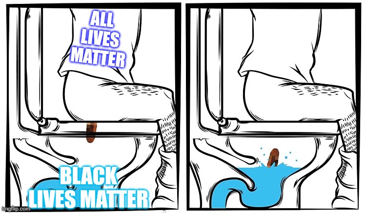ALL LIVES MATTER BLACK LIVES MATTER | made w/ Imgflip meme maker
