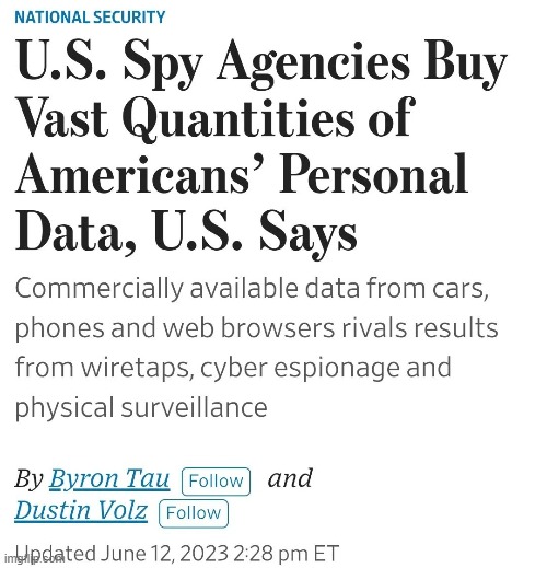 They are buying your data | image tagged in spying,fbi,democrats,data,national security,americans | made w/ Imgflip meme maker