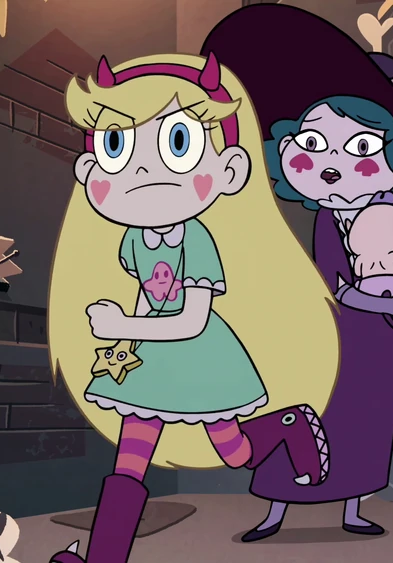 High Quality Star Butterfly leaving the room Blank Meme Template