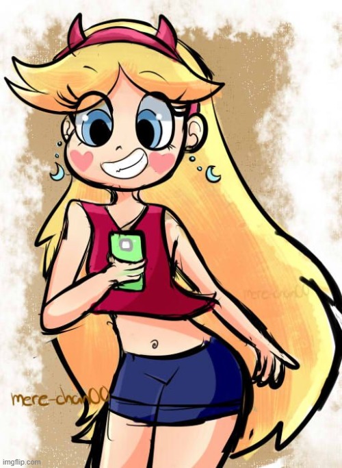Doodle Star by mere-chan00 | image tagged in star butterfly,star vs the forces of evil | made w/ Imgflip meme maker
