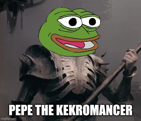 Diablo 4 | PEPE THE KEKROMANCER | image tagged in pepe the frog | made w/ Imgflip meme maker