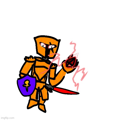 post-moonlord calamity melee player holding a block of crimtane, 2050 colorized | made w/ Imgflip meme maker