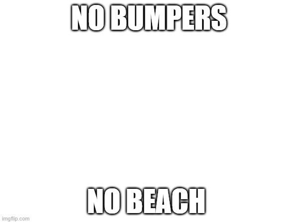 OKI Campaign | NO BUMPERS; NO BEACH | image tagged in government corruption | made w/ Imgflip meme maker