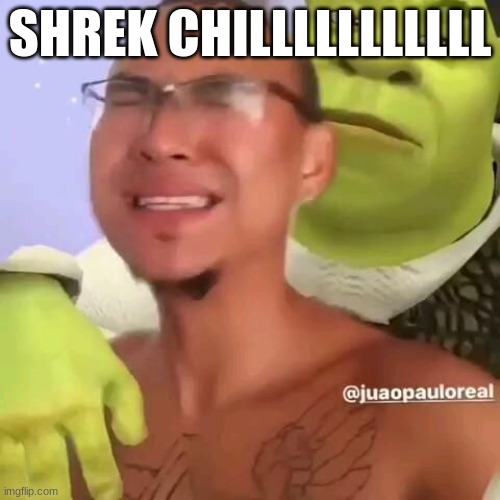 SHREK CHILLLLLLLLLLL | made w/ Imgflip meme maker