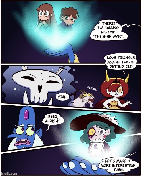 Ship War AU (Part 74D) | image tagged in comics/cartoons,star vs the forces of evil | made w/ Imgflip meme maker