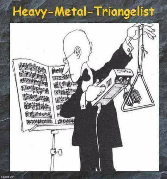 When you are in an orchestra and love metal. | image tagged in metal,orchestra | made w/ Imgflip meme maker
