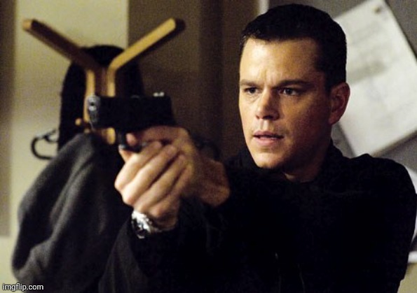 Jason bourne | image tagged in jason bourne | made w/ Imgflip meme maker