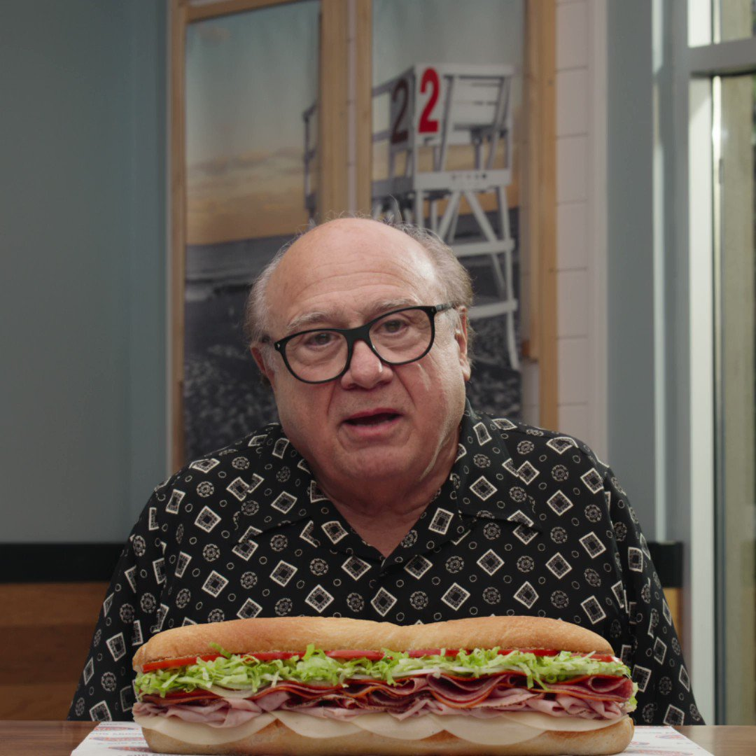 High Quality Jersey Mike's Danny DeVito Blank Meme Template
