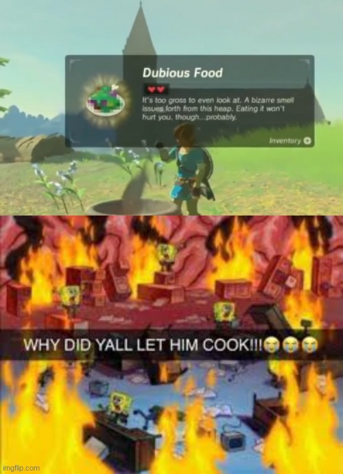 image tagged in why did y all let him cook | made w/ Imgflip meme maker