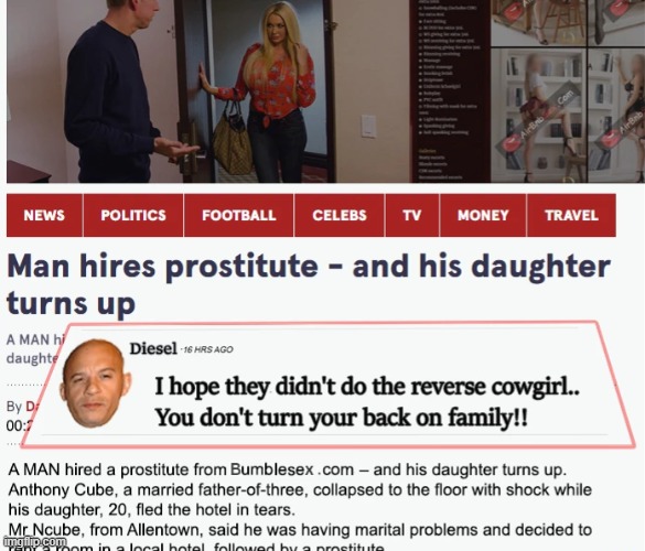 Man hires prostitute | image tagged in funny,memes,funny memes,dank memes | made w/ Imgflip meme maker