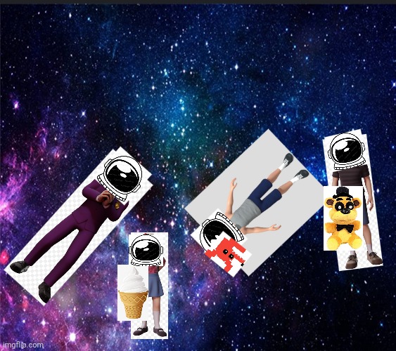 Afton's in spaceeeee | image tagged in afton's in spaceeeee | made w/ Imgflip meme maker