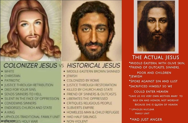 Jesus vs Jesus | made w/ Imgflip meme maker