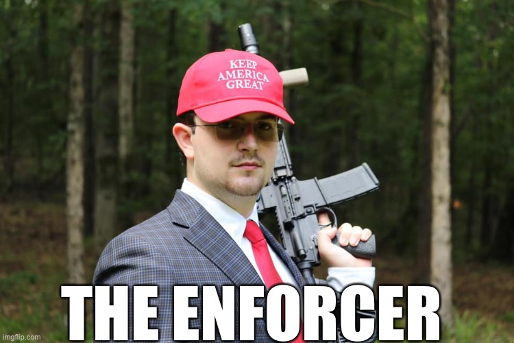 THE ENFORCER | made w/ Imgflip meme maker