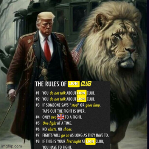 Lion Club | image tagged in lion club | made w/ Imgflip meme maker
