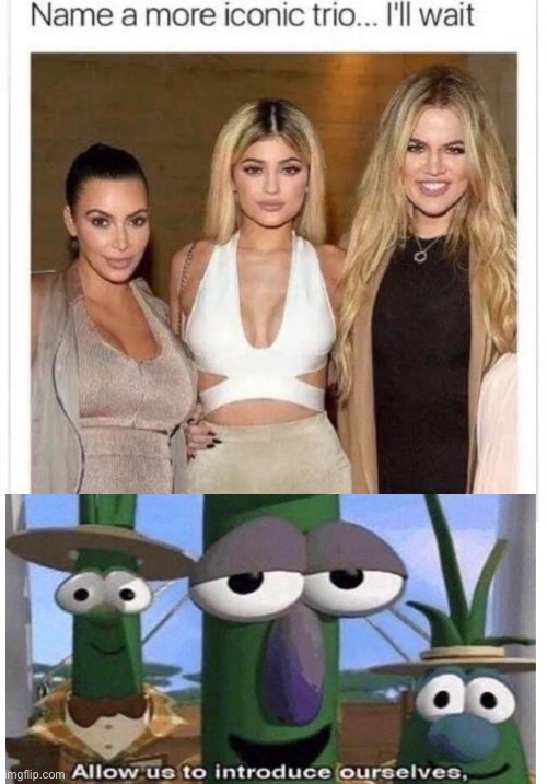 Idk if this is a repost or not | image tagged in name a more iconic trio,memes,funny,allow us to introduce ourselves | made w/ Imgflip meme maker