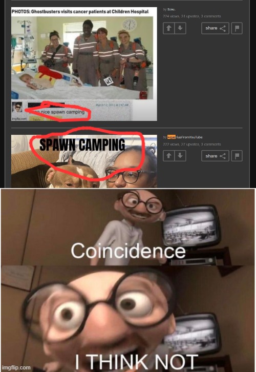 image tagged in coincidence i think not | made w/ Imgflip meme maker