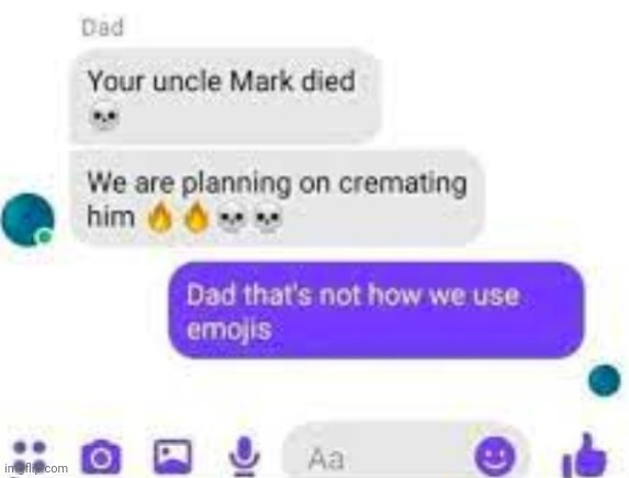 Who thought death is something to laugh about? | made w/ Imgflip meme maker