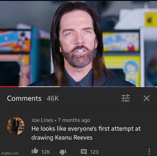 Menace | image tagged in memes,roasted,insults,keanu reeves,conspiracy keanu,john wick | made w/ Imgflip meme maker