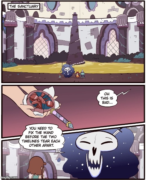 Ship War AU (Part 75A) | image tagged in comics/cartoons,star vs the forces of evil | made w/ Imgflip meme maker