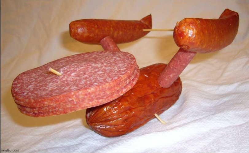 salami trek | image tagged in salami trek | made w/ Imgflip meme maker