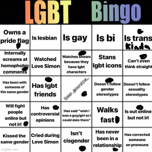 IT IS NOT MY FAULT I LIKE GARLIC BREAD, CAKE, AND DRAGONS | image tagged in lgbtq bingo | made w/ Imgflip meme maker