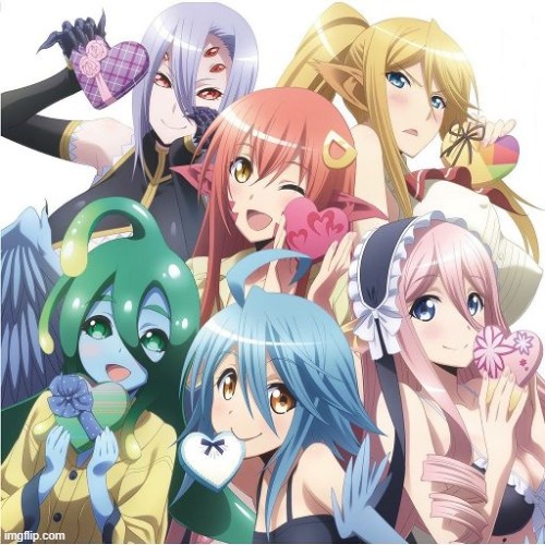 Monster Musume fans. Who would u pick? Crop to the comments | image tagged in anime,waifu | made w/ Imgflip meme maker