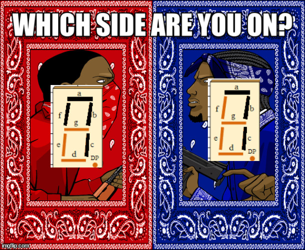 7 | image tagged in which side are you on,7 | made w/ Imgflip meme maker