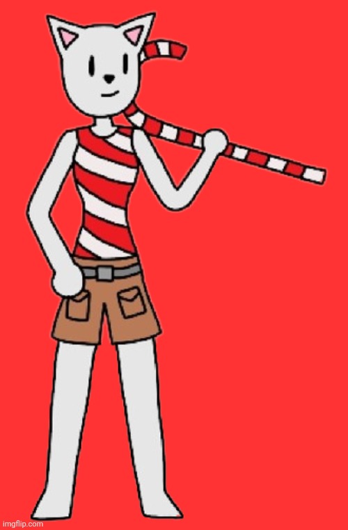 Thanks Dr.Evil-Ish for the Candystripe drawing! | image tagged in candystripe dr evil-ish version | made w/ Imgflip meme maker
