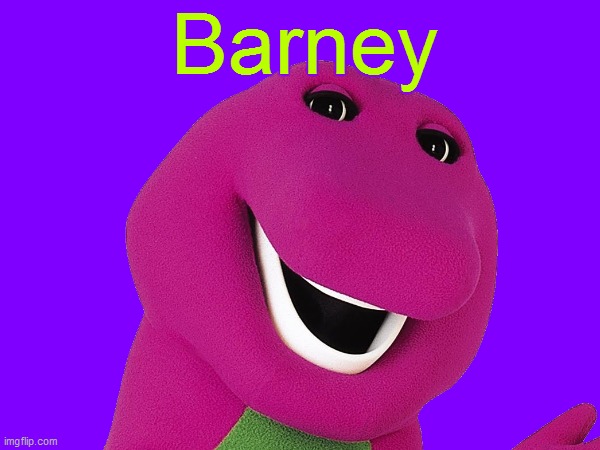 Barney Blank Template - Imgflip