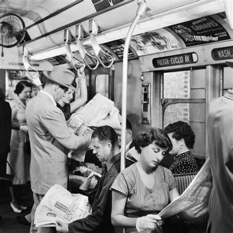 High Quality 1950s nyc subway Blank Meme Template