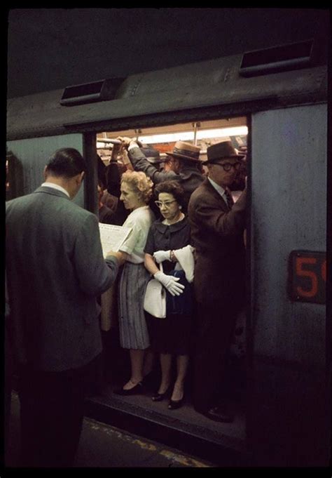 High Quality 1950s nyc subway Blank Meme Template