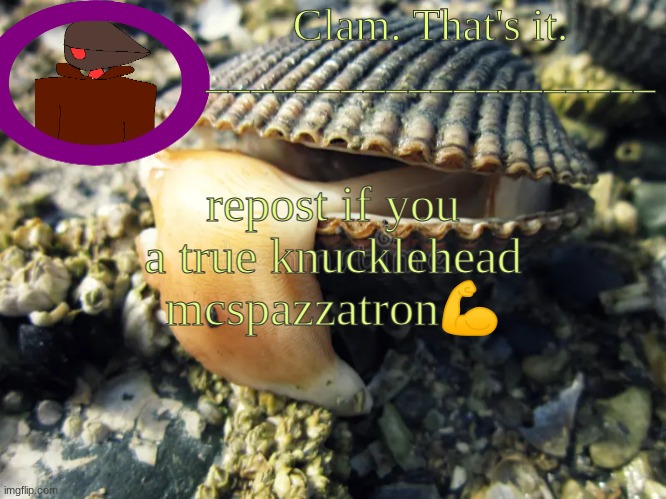 grvfcw | repost if you a true knucklehead mcspazzatron💪 | made w/ Imgflip meme maker