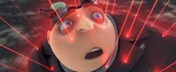 Gru Lasers Blank Meme Template