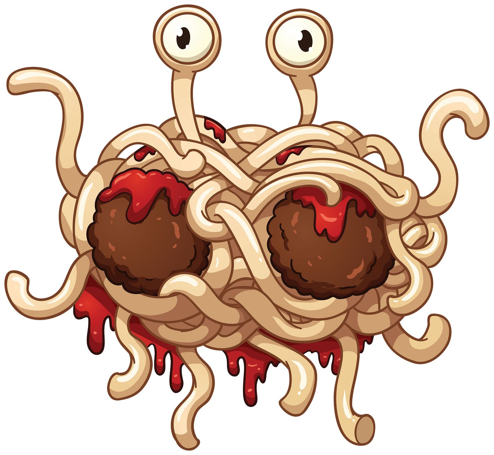 Flying Spaghetti Monster Blank Meme Template