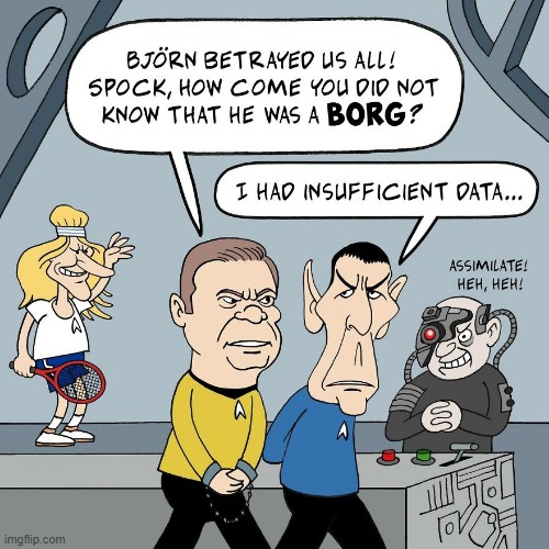 That Damned Borg | image tagged in borg,star trek | made w/ Imgflip meme maker