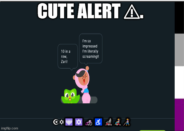 no one from pet shop boy's will die tomorrow | CUTE ALERT ⚠. ☪✡🕎🔯🦽♿🦼👩‍🦼👩‍🦯 | image tagged in elton john will not die tomorrow | made w/ Imgflip meme maker