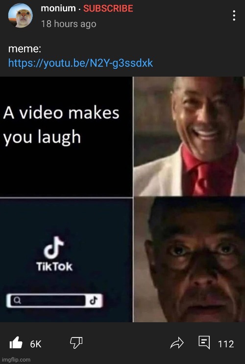 Not my meme but that's so relatable when I'm watching a meme compilation | image tagged in relatable,tiktok sucks,tik tok sucks,funny,funny memes,memes | made w/ Imgflip meme maker