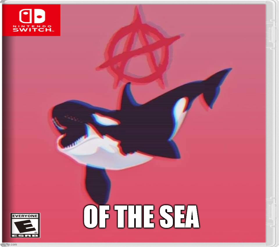 OF THE SEA | image tagged in nintendo switch | made w/ Imgflip meme maker