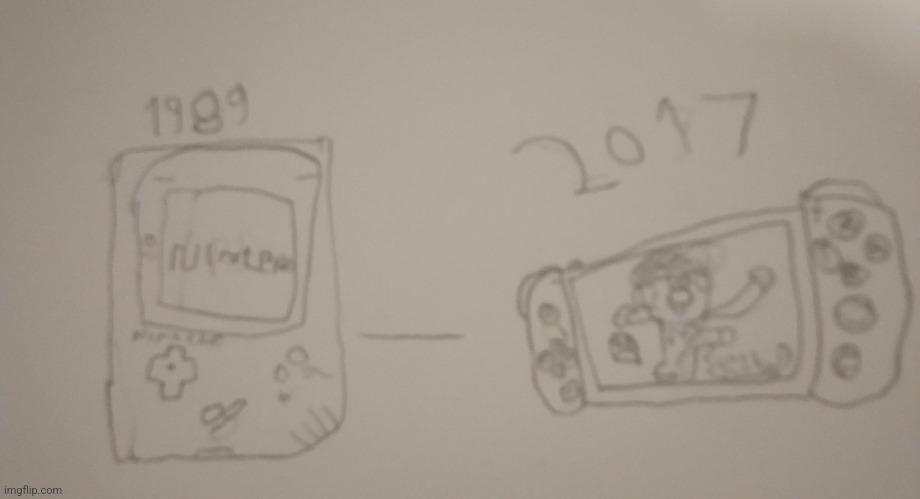 The Evolution of Nintendo handhelds | made w/ Imgflip meme maker