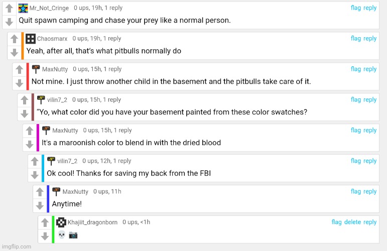 image tagged in cursed basement | made w/ Imgflip meme maker